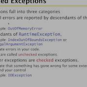 Chapter 11 Part 1 Exception