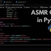 ASMR Coding Solving Python Puzzles Advent Of Code 21 Day 8