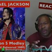 Michael Jackson Jackson 5 Medley This Is It 2009 REACTION
