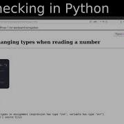 Type Checking In Python Using Mypy
