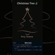 Christmas Tree Animation HTML CSS JavaScript