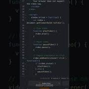 Creating Video Player Using Html Css And JavaScript Code Html Python Coding Css Javascript