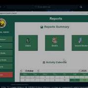 Reports Admin Export Excel Library System Python Tkinter SQLITE Desktop App Demo