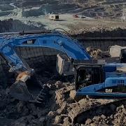 Big Excavators Wheel Loaders Bulldozers Heavy Transports And Front Shovel Excavators Mining