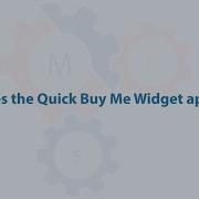 Quick Buy Me Widget Demo