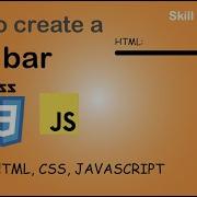 How To Make Skill Bar Using Html Css Javascript Skill Progress Bar Skill Bar