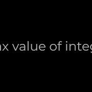 Java Max Value Of Integer 5solution