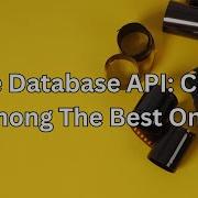 Movie Database API Choose Among The Best Ones