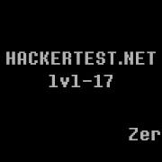 Hacker Test Lvl 17