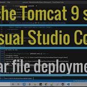 Apache Tomcat 9 0 Setup And Web Project Deployment In Visual Studio Code
