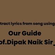 GUI To Extract Lyrics From Song Using Python