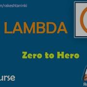 EP 72 AWS Lambda Zero To Hero Full Course Rakesh Taninki AWS Lambda Tutorial In Telugu