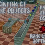 Sorting Of Objects Based On Their Color Using A Robotic Arm In WEBOTS Software