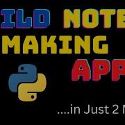 Build A Note Taking App Within Minute Using ChatGPT Chatgpt Openai Mini Python Project