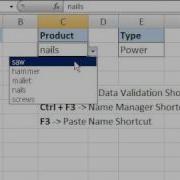 Create A Drop Down Menu With Data Validation In Microsoft Excel