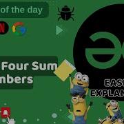 Find All Four Sum Numbers 26 September POTD GFG Problem Of The Day C Java Python