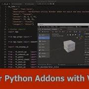Blender 2 8 Python Addons With VSCode