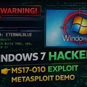 EternalBlue Exploit MS17 010 On Windows 7 Metasploit Lab Tutorial