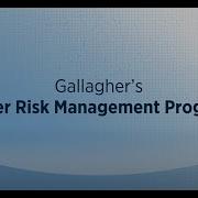 Gallagher Cyber Risk Management Program