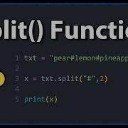 Learn Python Split Function In 3 Minutes