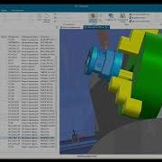 Многоосевая обработка в NX Variable Contour Вдоль потока