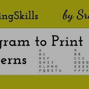 Program To Print Patterns 1 2 In Java Coding Skills
