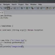 Open Image In Image Viewer Using Java