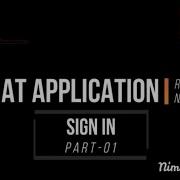 React Native Chat Application Development Part 1 Sign In Process React Reactnative Chatapp