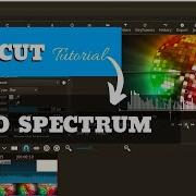 Audio Spectrum Visualization Shotcut Video Editor Tutorial 10
