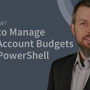 How To Manage AWS Account Budgets With PowerShell