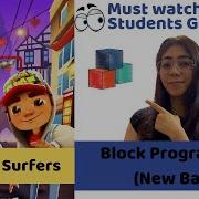 Code Org Tutorial In Sprite Lab Lesson 14 Subway Surfers Coding Blocks Junior
