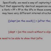 Syntax 4 Phrase Structure 1