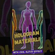 UE5 Hologram And Glitch Effect