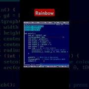 To Print Rainbow In C Language Shortfeed Trending Python Clanguage Programming