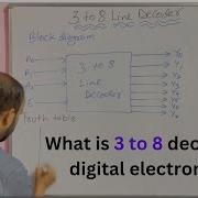 3 To 8 Line Decoder Truth Table Block Diagram Expression Circuit Diagram In Digital Electronic