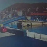 Flying Over Tisno Bridge Croatia