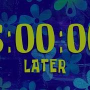 3 Hour Timer 180 Minutes Timer SpongeBob