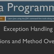 Learn Java Programming Method Overriding With Exceptions Tutorial