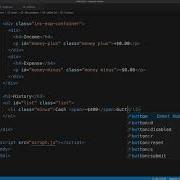 Expense Tracker Using Java Script Ep 2 Project HTML