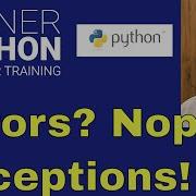 Intro To Python Exceptions