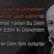 YEMIN ETTIM Karaoke