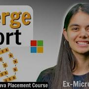 Merge Sort For Beginners Java Placement Course