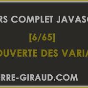 COURS COMPLET JAVASCRIPT 6 65 Présentation Des Variables En JavaScript