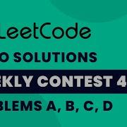 Leetcode Weekly Contest 488 Video Solutions A To D By Devansh Khandelwal TLE Eliminators