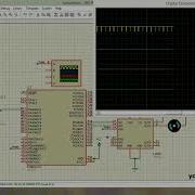 ATMEGA16 Simulation Of Motor Speed Control Using Pot