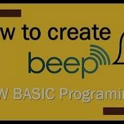 How To Produce Sound Beeping Effect With Beep And While Wend Loop GW BASIC Programing Tutorial