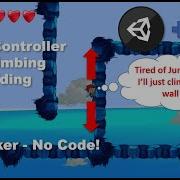 2D Platformer Unity Playmaker Player Controller Wall Climb
