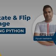Rotate And Flip Image Using Python