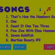 Sesame Street 123 Count With Me 1999 DVD Menu Walkthrough