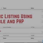 Datatable Using Bootstrap 5 Datatable Pagination Sorting And Search Server Side PHP Using Ajax